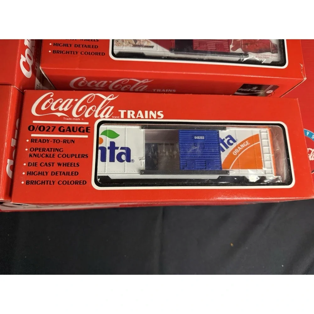 K-Line 1996 The Coca Cola Train Set For All Seasons k-1614A  0-27 Gauge
